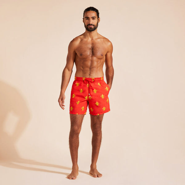 VILEBREQUIN Men Swim Shorts Fleur de Poulpe