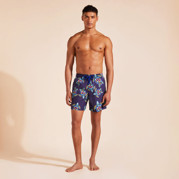 VILEBREQUIN Men Swim Shorts Vendome Turtles
