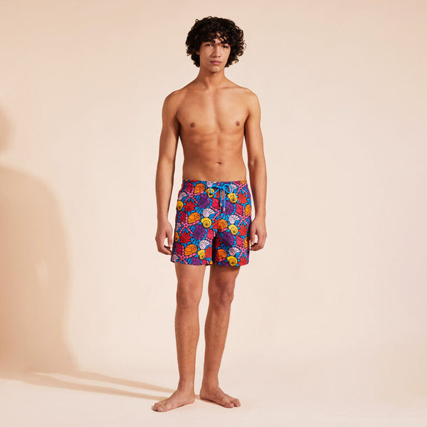 VILEBREQUIN Men Swim Shorts Noumea Sea Shells