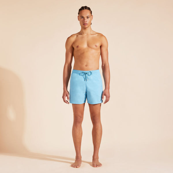 VILEBREQUIN Men Swim Shorts Water-Reactive Splash