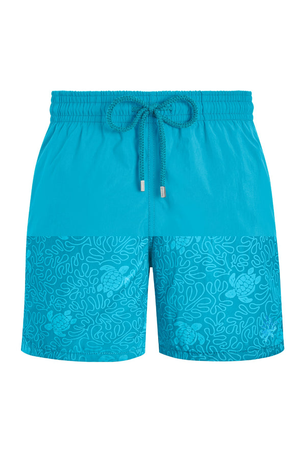VILEBREQUIN Men Swim Shorts Water-Reactive Splash