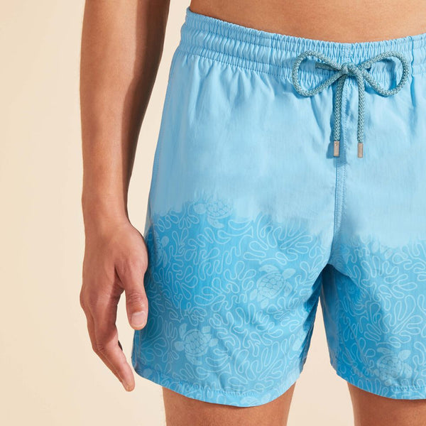 VILEBREQUIN Men Swim Shorts Water-Reactive Splash
