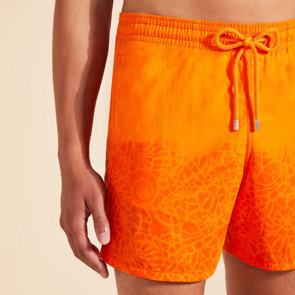 VILEBREQUIN Men Swim Shorts Water-Reactive Noumea Sea Shells