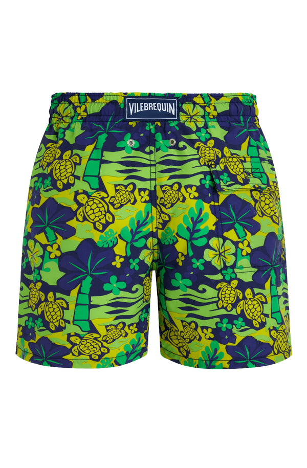 VILEBREQUIN Men Swim Shorts Monoi Turtles