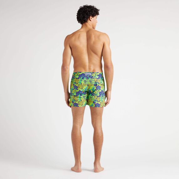 VILEBREQUIN Men Swim Shorts Monoi Turtles