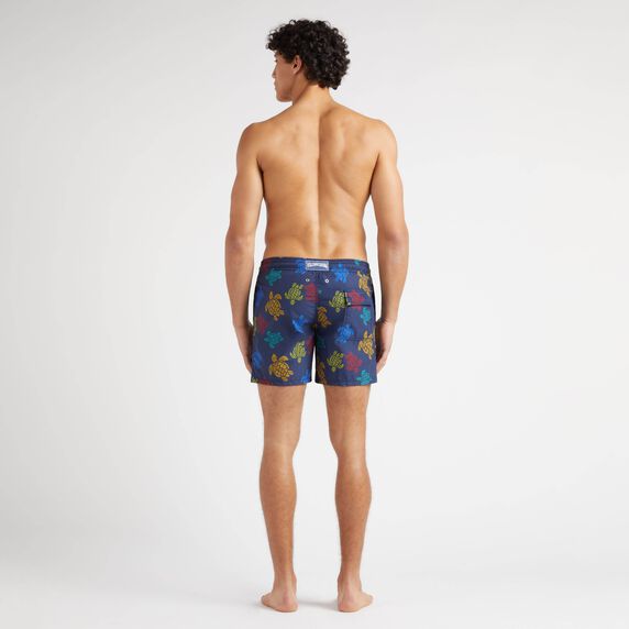 VILEBREQUIN Men Swim Shorts Ronde des Tortues Tricot - Vilebrequin x Falke