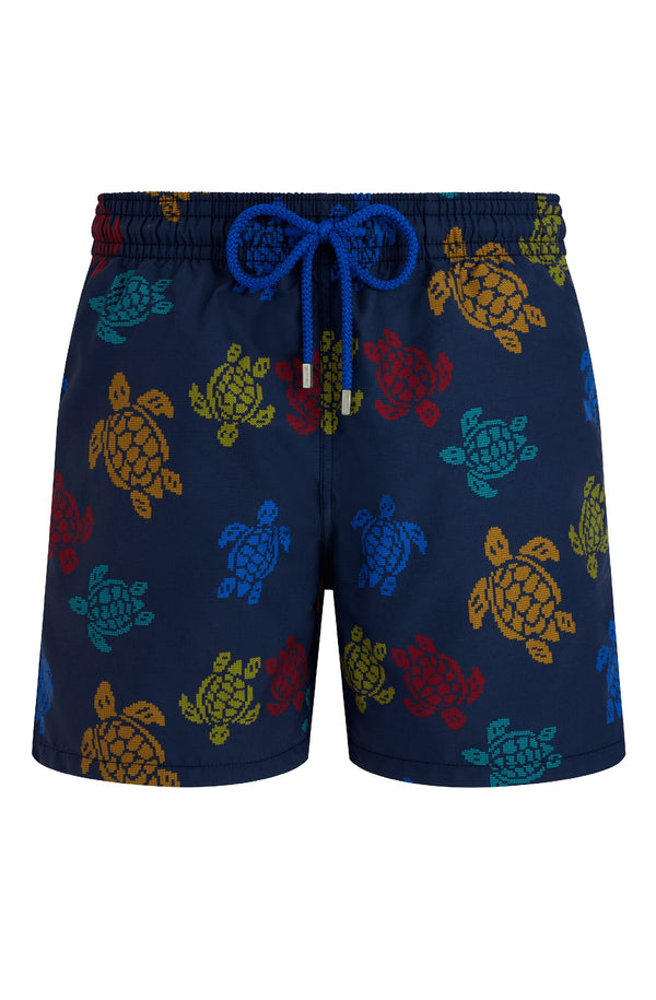 VILEBREQUIN Men Swim Shorts Ronde des Tortues Tricot - Vilebrequin x Falke