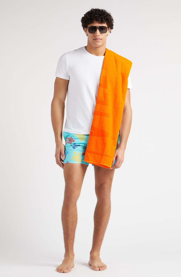 VILEBREQUIN Men Swim Shorts Ronde des Tortues Tricot - Vilebrequin x Falke