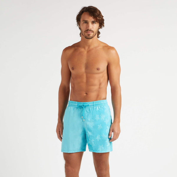VILEBREQUIN Men Swim Shorts Water-Reactive Ronde Des Tortues
