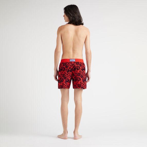 VILEBREQUIN Men Swim Shorts Flocked Flowers