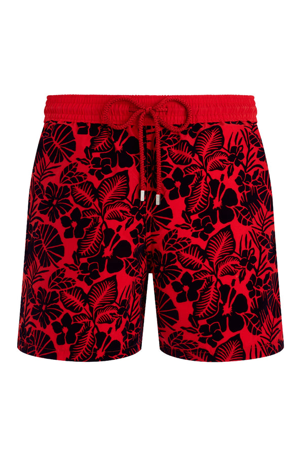 VILEBREQUIN Men Swim Shorts Flocked Flowers