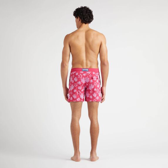 VILEBREQUIN Men Swim Shorts Flocked Turtle Heart Tahiti
