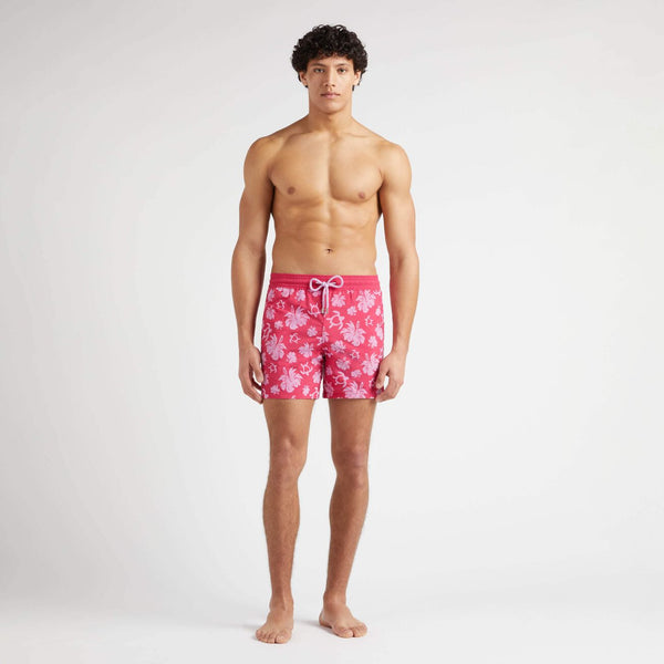 VILEBREQUIN Men Swim Shorts Flocked Turtle Heart Tahiti