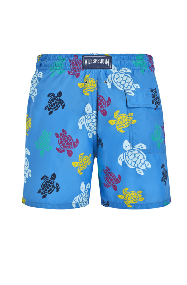 VILEBREQUIN Men Swim Shorts Ronde des Tortues Multicolor