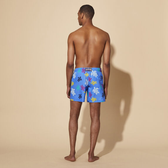 VILEBREQUIN Men Swim Shorts Ronde des Tortues Multicolor
