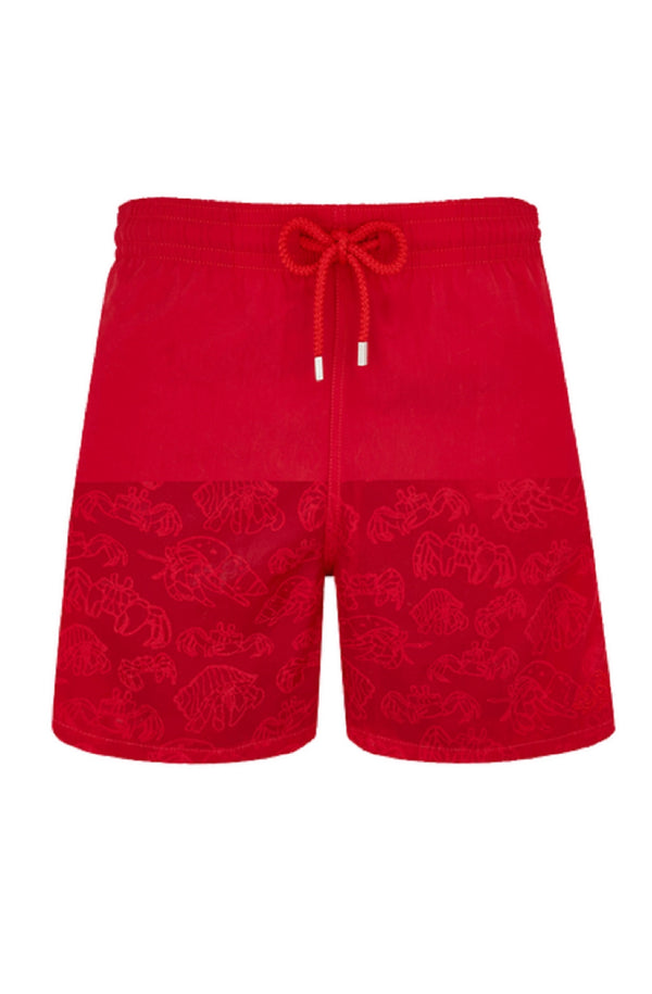 VILEBREQUIN Men Swim Shorts Water Re-active Hermit Crab