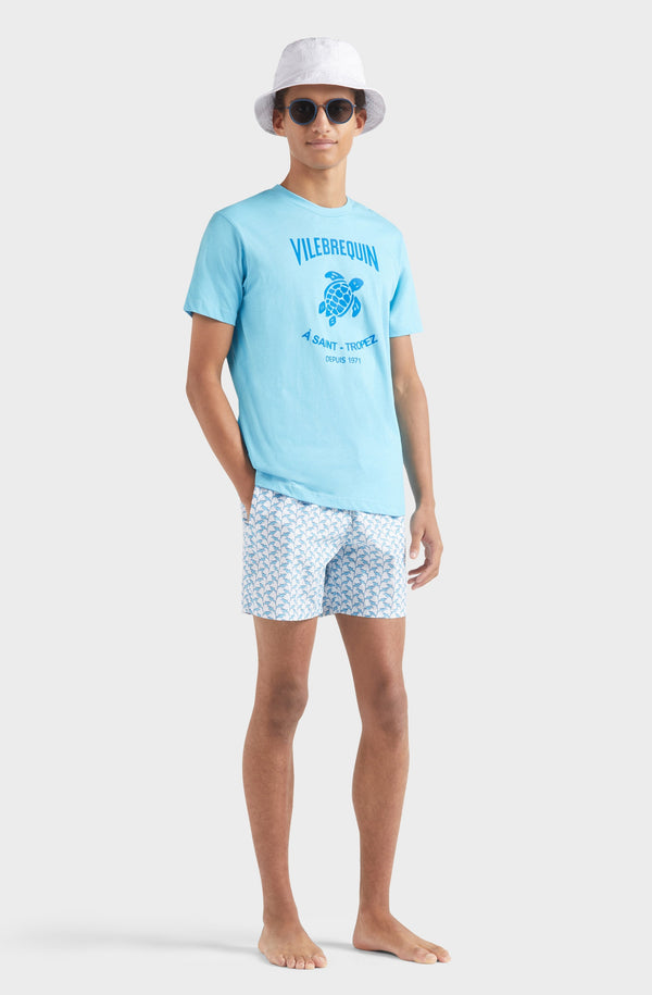 VILEBREQUIN Men Swim Shorts Net Sharks