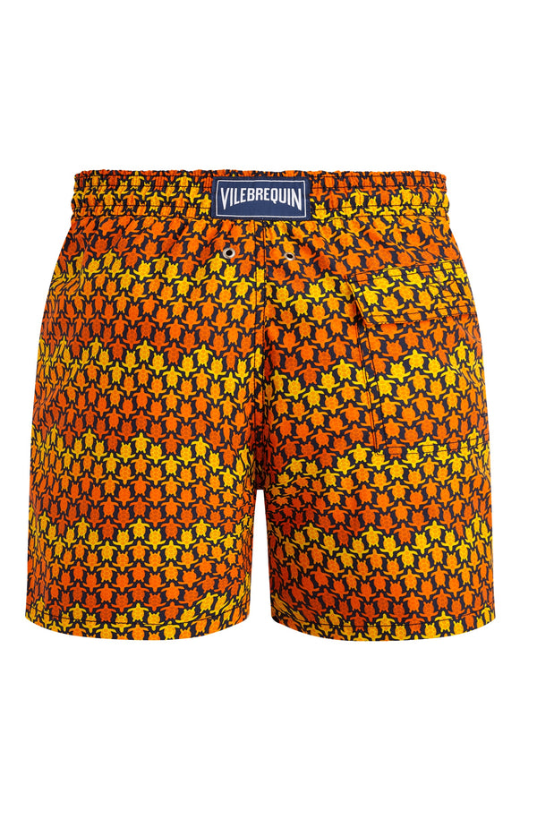 VILEBREQUIN Men Swim Shorts Herringbones Turtles