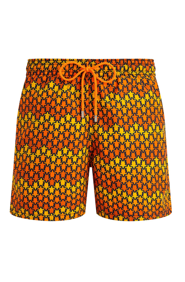 VILEBREQUIN Men Swim Shorts Herringbones Turtles