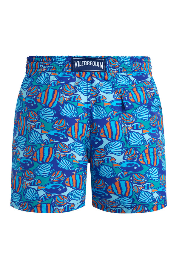 VILEBREQUIN Men Swim Shorts Fishy Vibes