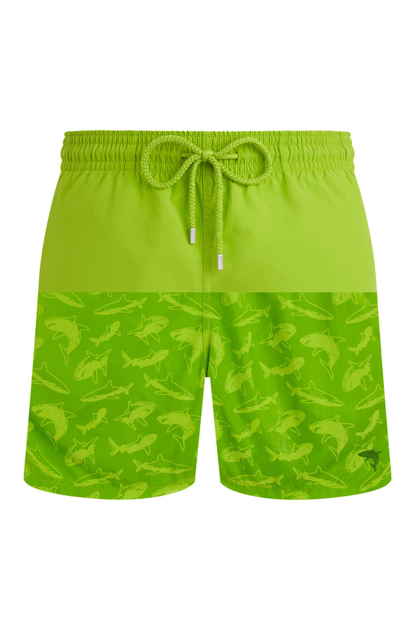 VILEBREQUIN Men Swim Shorts Requins Water-Reactive