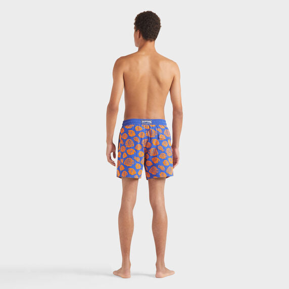 VILEBREQUIN Men Swim Shorts Flocked Fishy Vibes