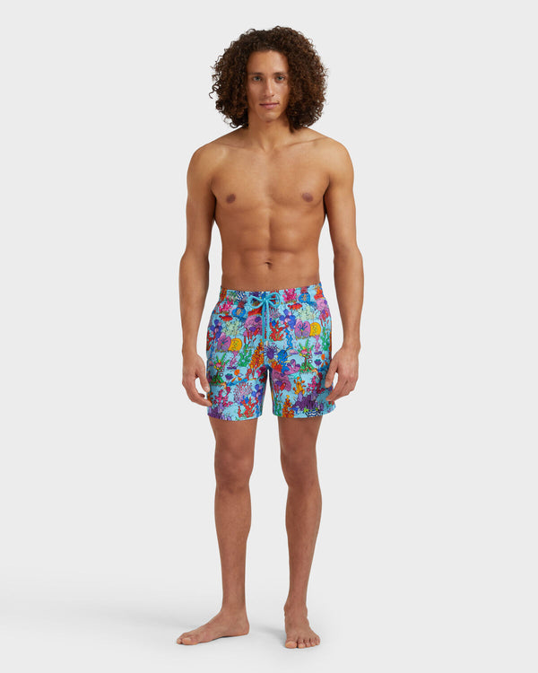 VILEBREQUIN Men Swim Shorts Plantes Aquatiques