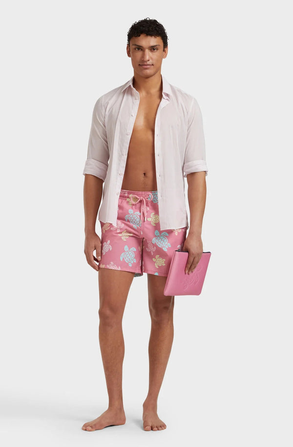 VILEBREQUIN Men Swim Shorts Tortues Multicolor