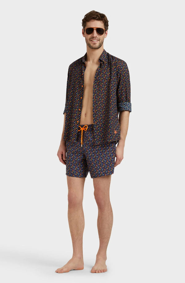VILEBREQUIN Men Swim Shorts Micro Ronde des Tortues