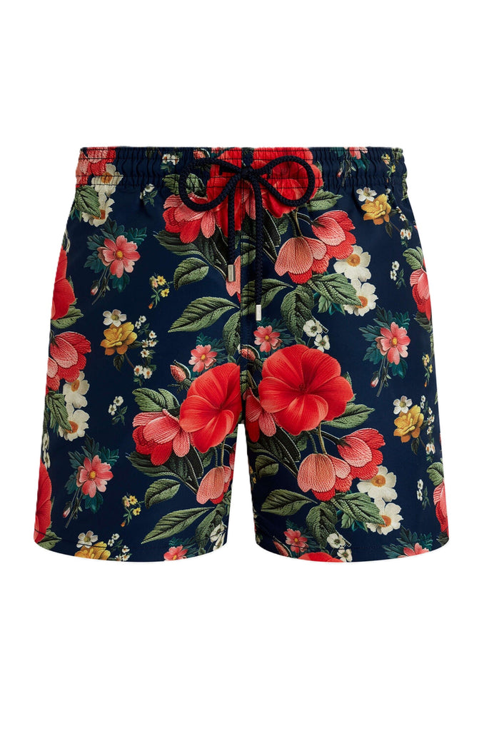 VILEBREQUIN Men Swim Shorts Flowers