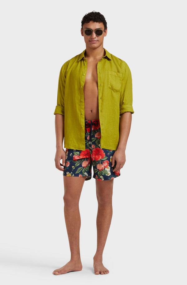 VILEBREQUIN Men Swim Shorts Flowers