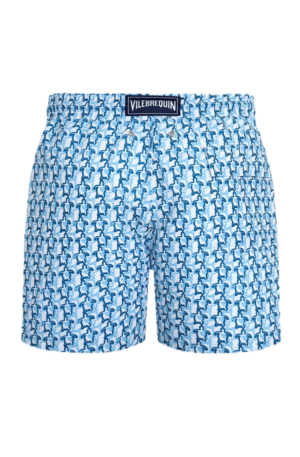 VILEBREQUIN Men Swim Shorts Turtles Net