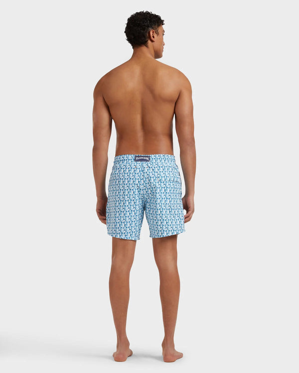 VILEBREQUIN Men Swim Shorts Turtles Net