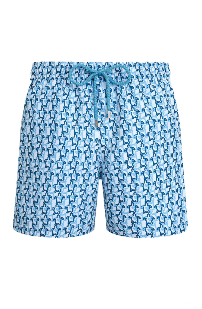 VILEBREQUIN Men Swim Shorts Turtles Net