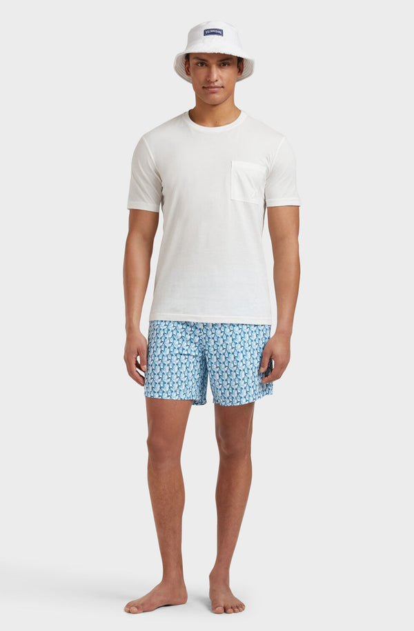 VILEBREQUIN Men Swim Shorts Turtles Net