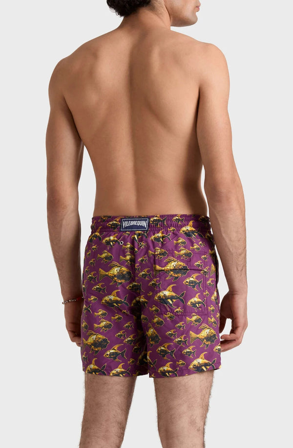 VILEBREQUIN Men Swim Shorts Meca Fish