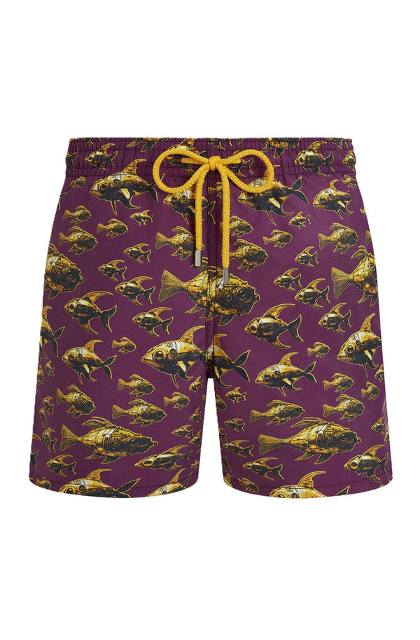 VILEBREQUIN Men Swim Shorts Meca Fish