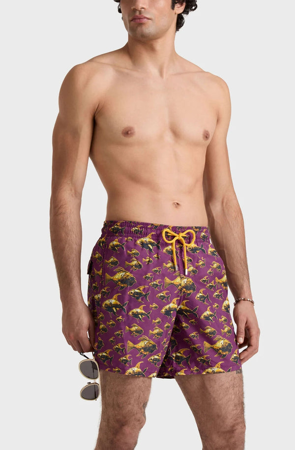 VILEBREQUIN Men Swim Shorts Meca Fish