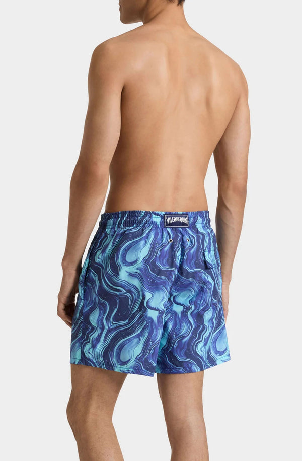 VILEBREQUIN  Men Swim Shorts Marble