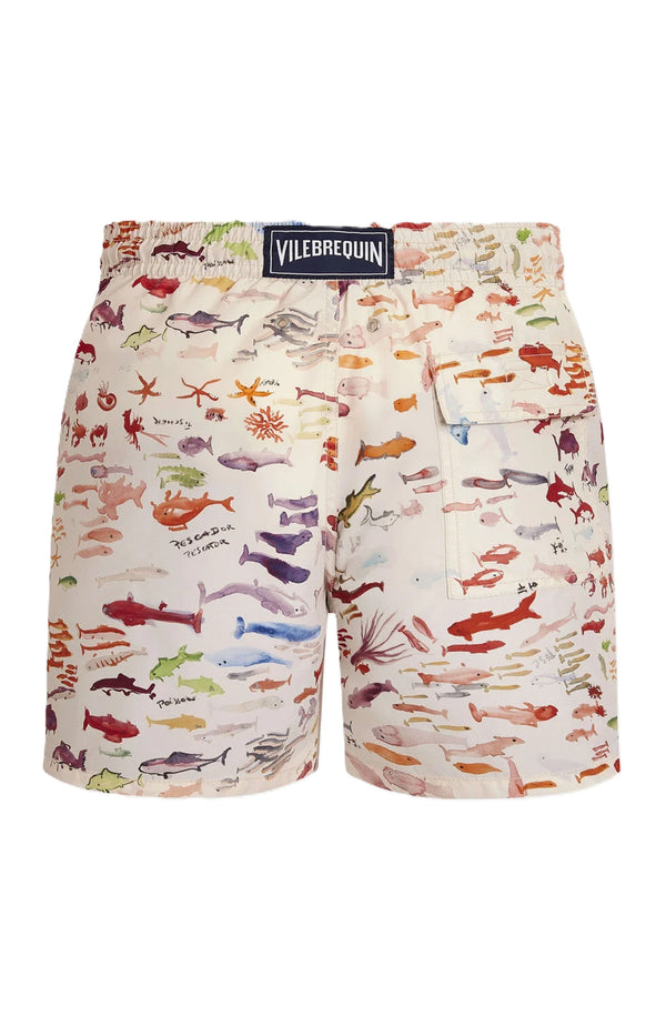 VILEBREQUIN Men Swim Shorts Pescador - Vilebrequin x Fabrice Hyber