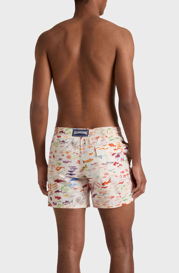 VILEBREQUIN Men Swim Shorts Pescador - Vilebrequin x Fabrice Hyber