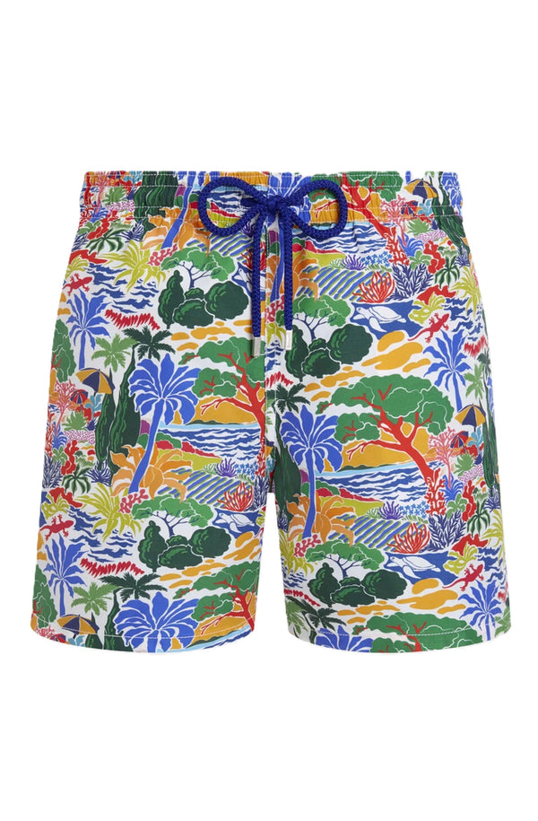 VILEBREQUIN Men Swim Shorts Seaside Life