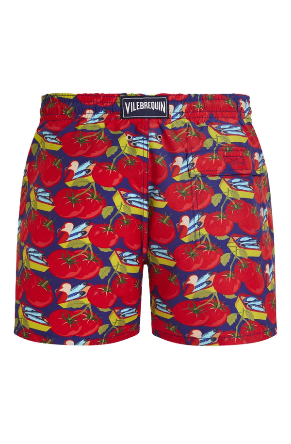 VILEBREQUIN Men Swim Shorts Sardine and Tomato