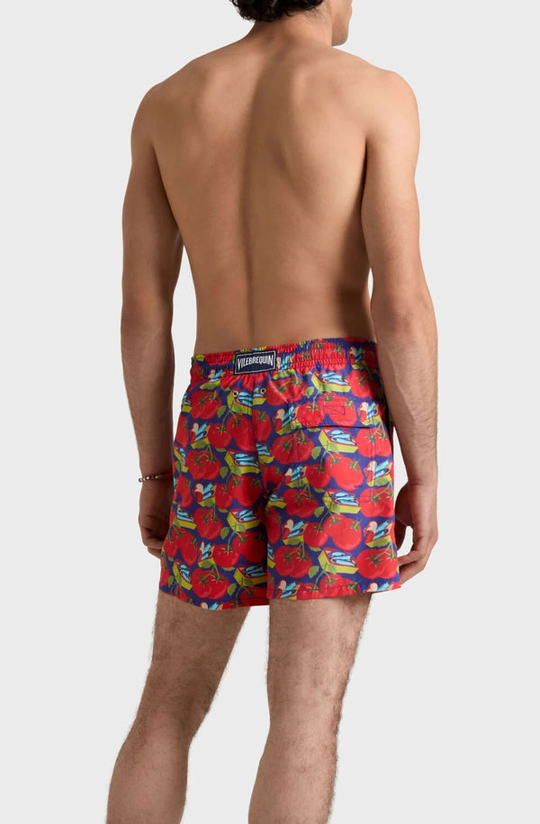 VILEBREQUIN Men Swim Shorts Sardine and Tomato