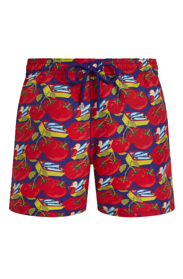 VILEBREQUIN Men Swim Shorts Sardine and Tomato