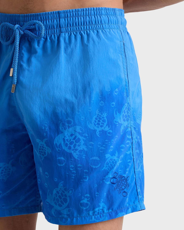 VILEBREQUIN Men Swim Shorts Water-reactive Bubble Turtles 3D