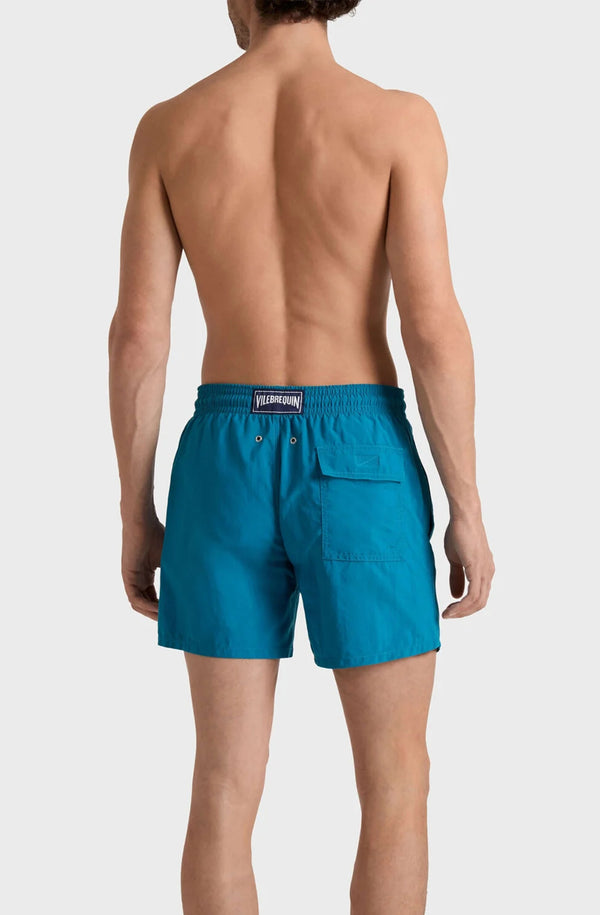 VILEBREQUIN Men Swim Shorts Water-reactive Micro Ronde des Tortues
