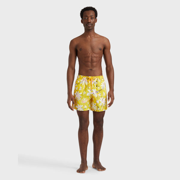 VILEBREQUIN Men Swim Trunks Hawaii Splash - VBQ x Palm Angels