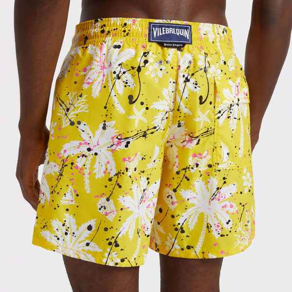 VILEBREQUIN Men Swim Trunks Hawaii Splash - VBQ x Palm Angels