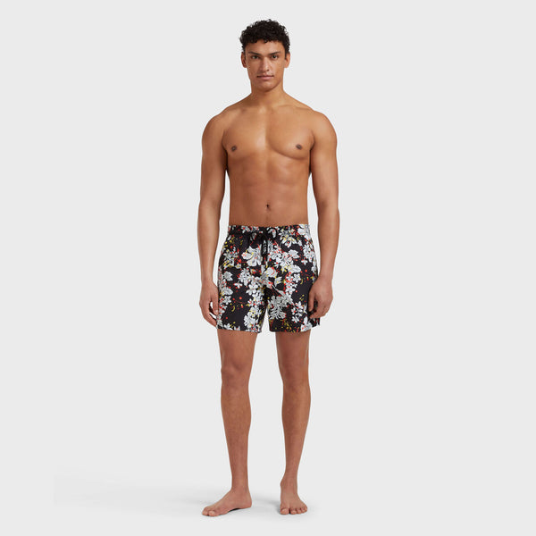 VILEBREQUIN Men Swim Trunks Flower Splash - VBQ x Palm Angels